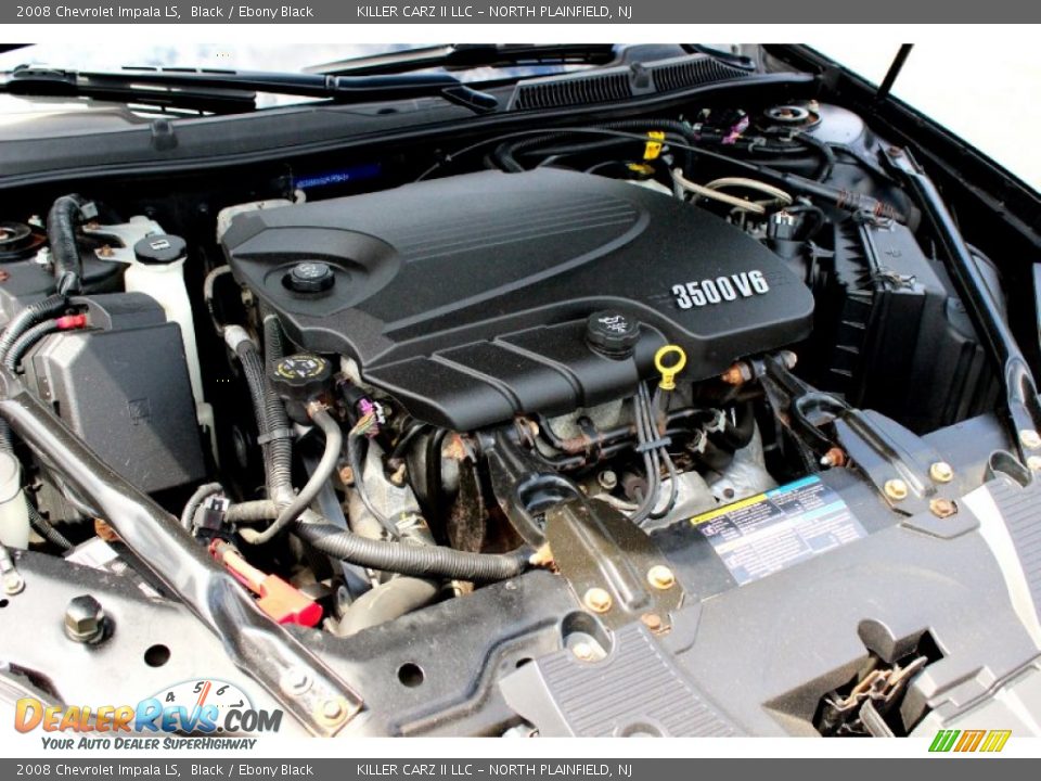 2008 Chevrolet Impala LS Black / Ebony Black Photo #31
