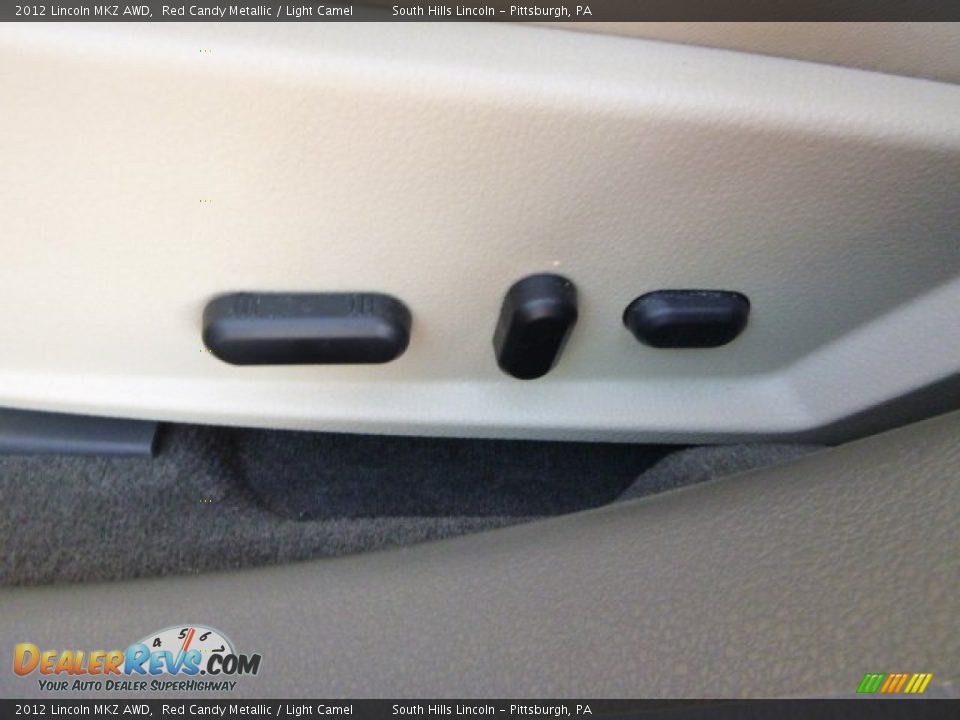 2012 Lincoln MKZ AWD Red Candy Metallic / Light Camel Photo #21