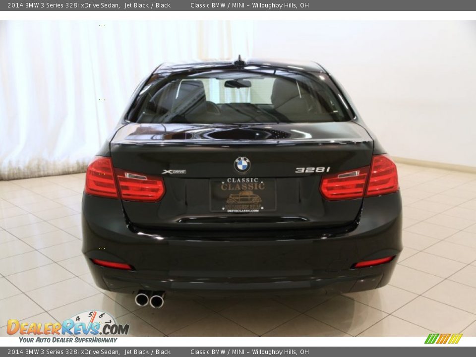 2014 BMW 3 Series 328i xDrive Sedan Jet Black / Black Photo #27