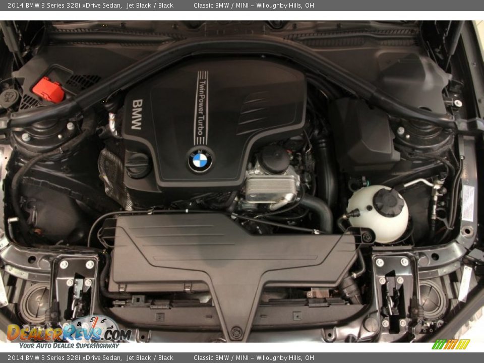 2014 BMW 3 Series 328i xDrive Sedan 2.0 Liter DI TwinPower Turbocharged DOHC 16-Valve 4 Cylinder Engine Photo #28
