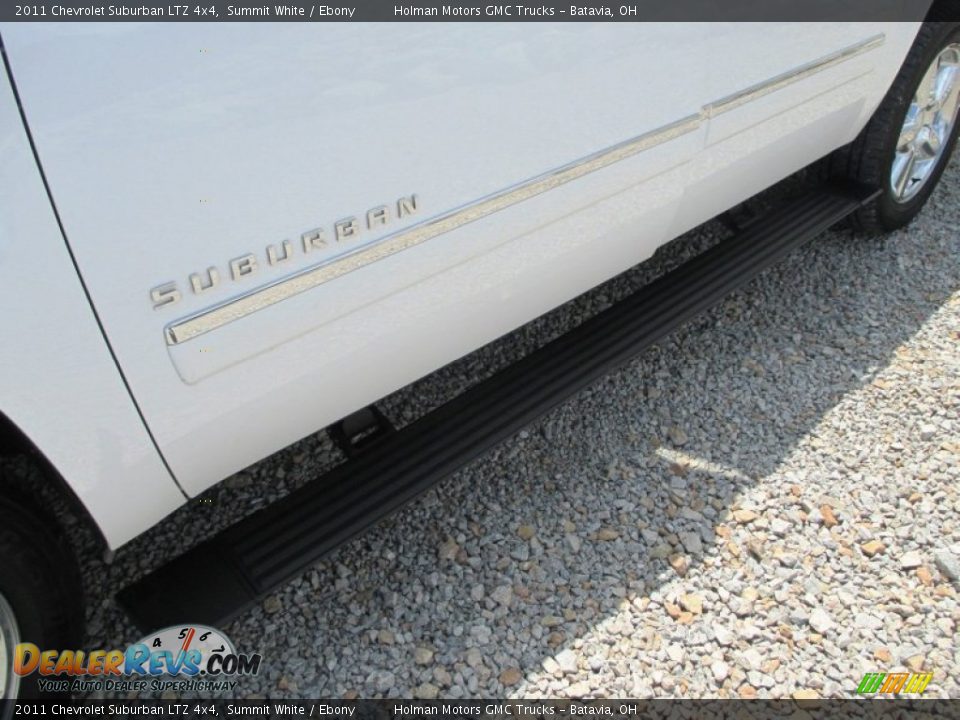 2011 Chevrolet Suburban LTZ 4x4 Summit White / Ebony Photo #5