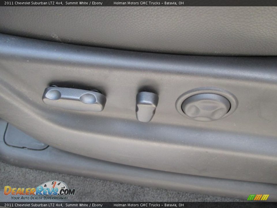 2011 Chevrolet Suburban LTZ 4x4 Summit White / Ebony Photo #8