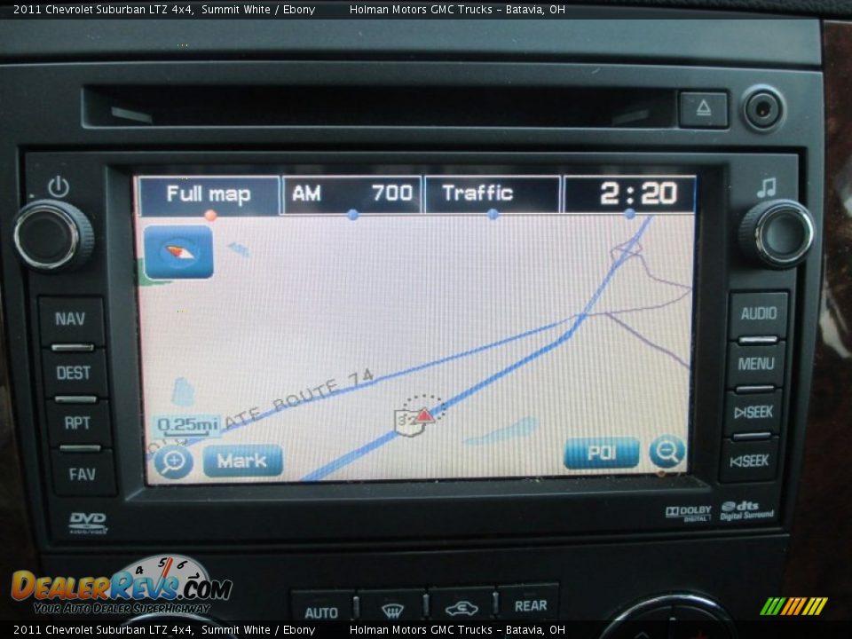 2011 Chevrolet Suburban LTZ 4x4 Summit White / Ebony Photo #10