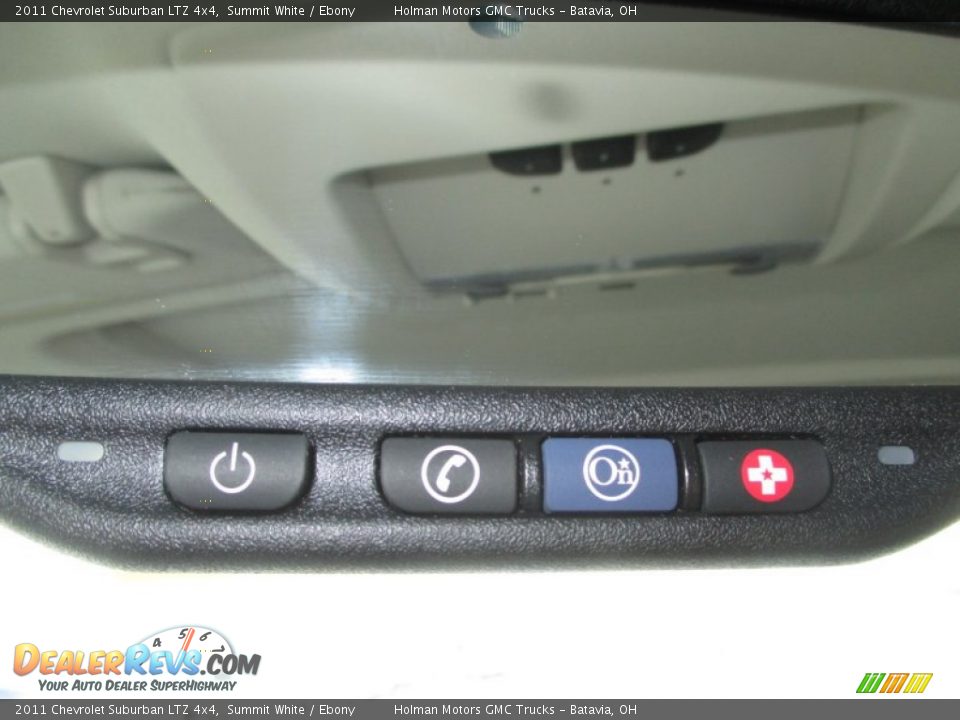 2011 Chevrolet Suburban LTZ 4x4 Summit White / Ebony Photo #14
