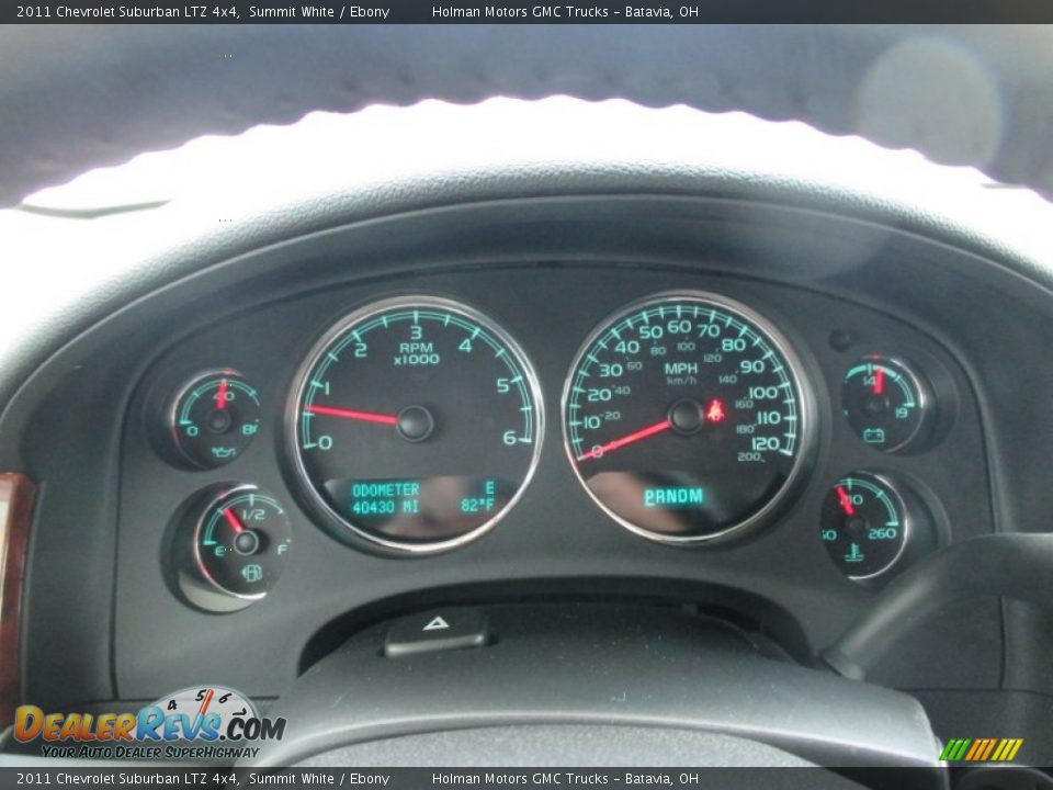 2011 Chevrolet Suburban LTZ 4x4 Summit White / Ebony Photo #18