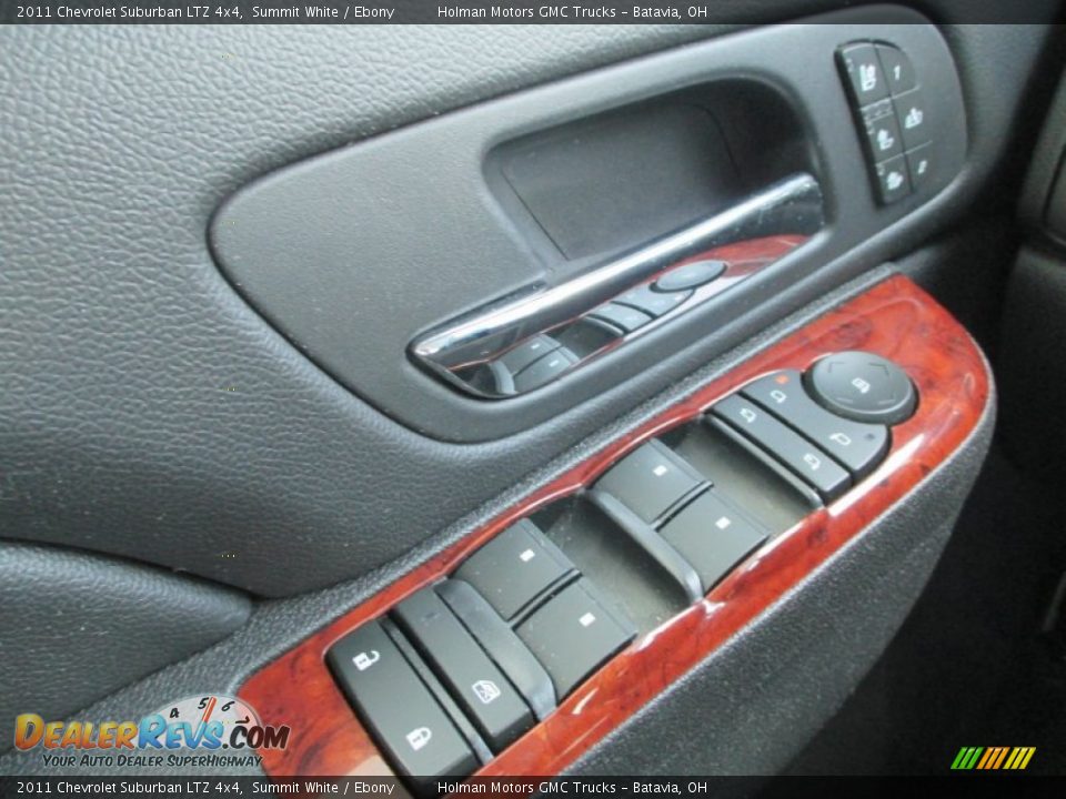 2011 Chevrolet Suburban LTZ 4x4 Summit White / Ebony Photo #20
