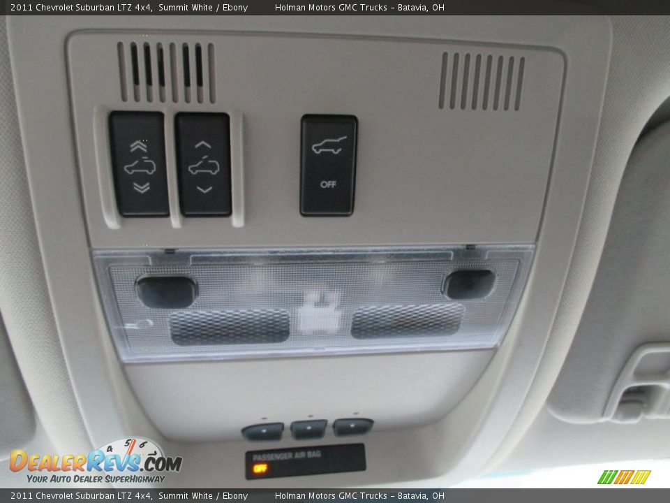 2011 Chevrolet Suburban LTZ 4x4 Summit White / Ebony Photo #23