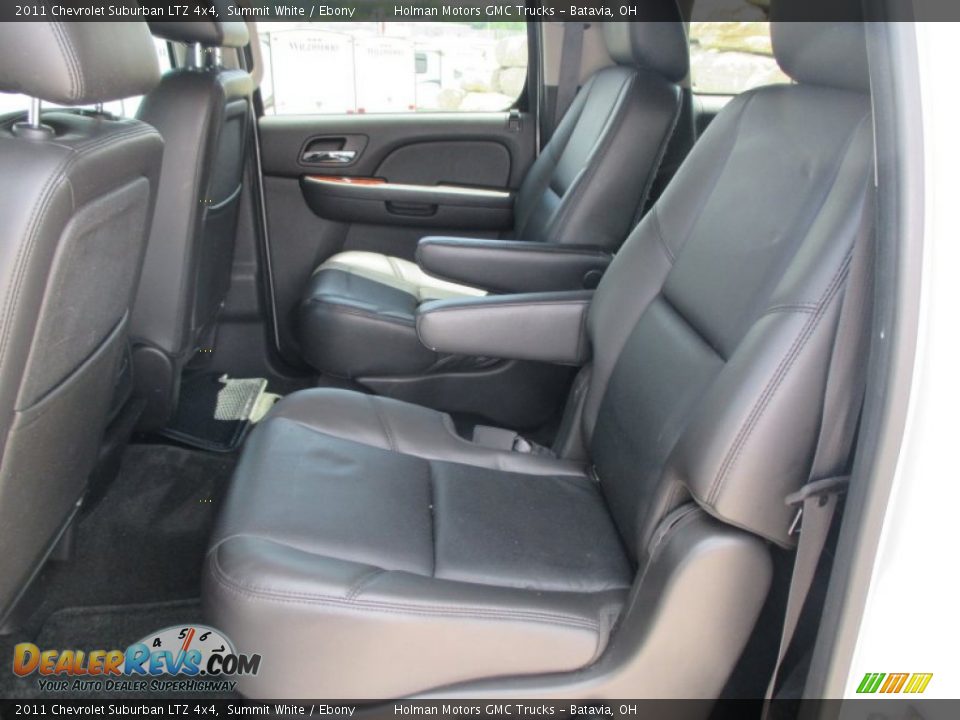 2011 Chevrolet Suburban LTZ 4x4 Summit White / Ebony Photo #28