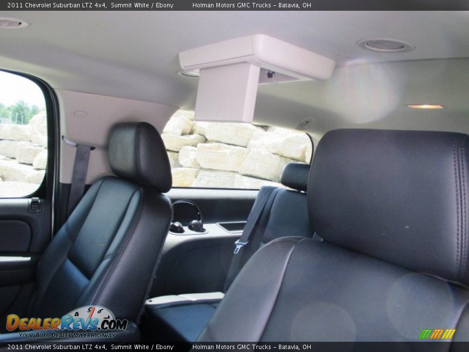 2011 Chevrolet Suburban LTZ 4x4 Summit White / Ebony Photo #29