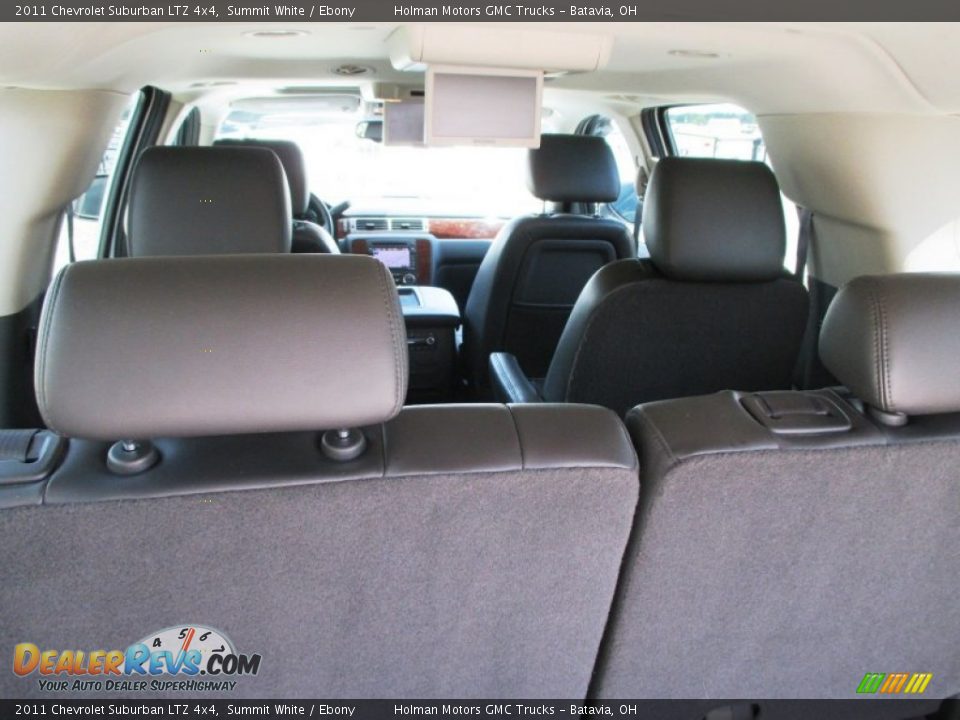 2011 Chevrolet Suburban LTZ 4x4 Summit White / Ebony Photo #33