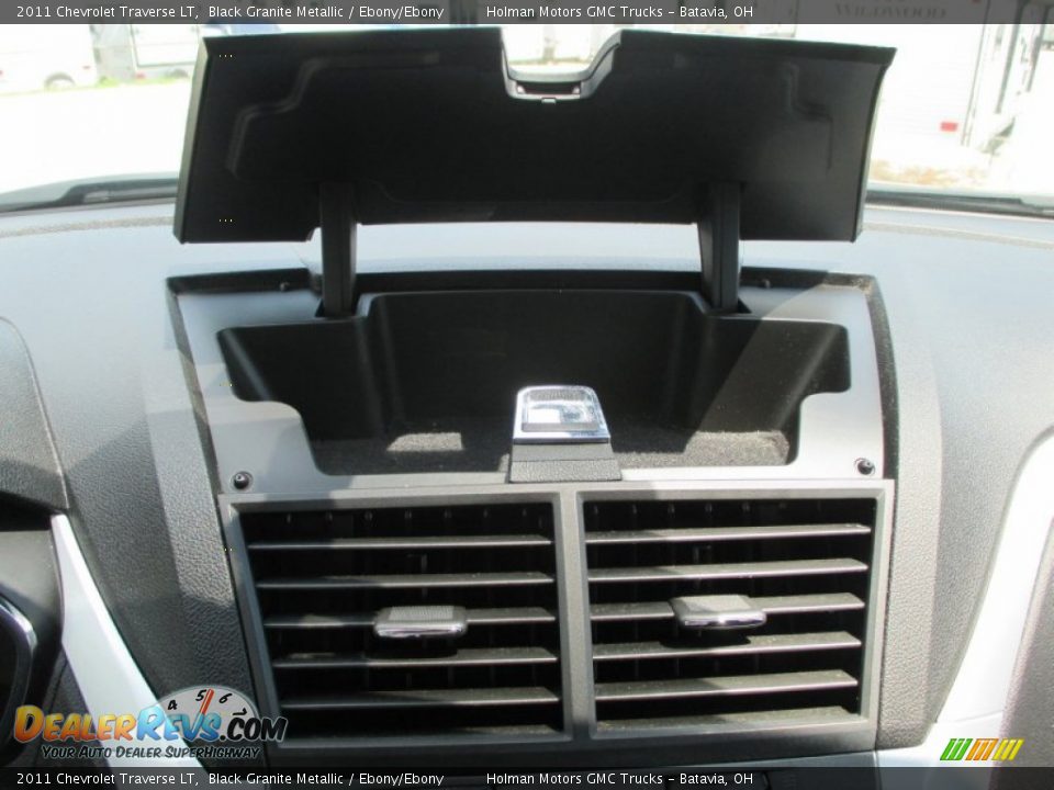 2011 Chevrolet Traverse LT Black Granite Metallic / Ebony/Ebony Photo #10