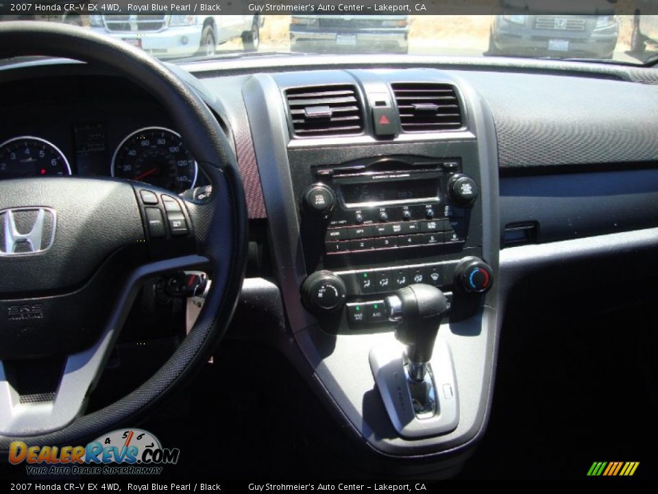 2007 Honda CR-V EX 4WD Royal Blue Pearl / Black Photo #14