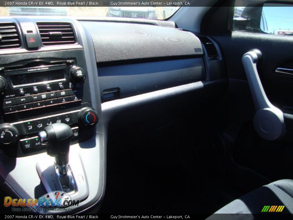 2007 Honda CR-V EX 4WD Royal Blue Pearl / Black Photo #15
