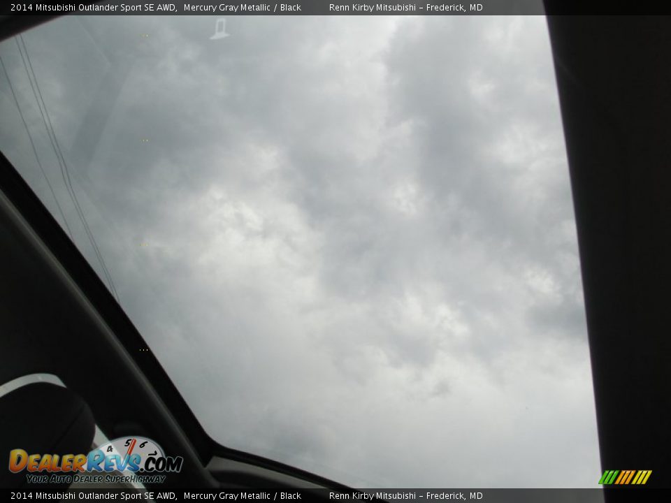2014 Mitsubishi Outlander Sport SE AWD Mercury Gray Metallic / Black Photo #11