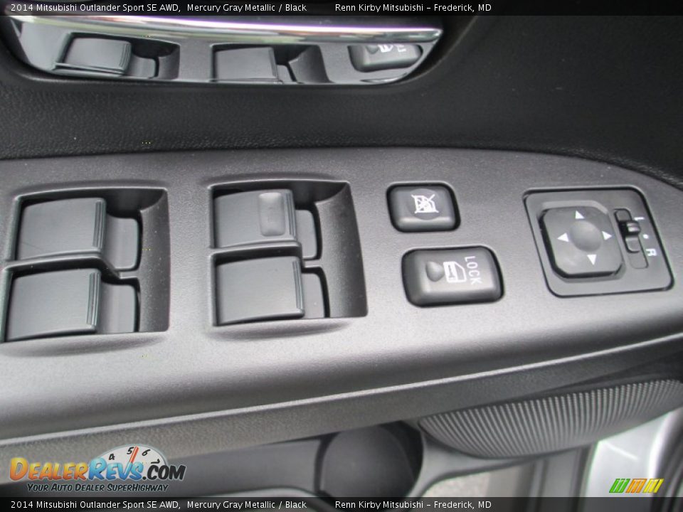 2014 Mitsubishi Outlander Sport SE AWD Mercury Gray Metallic / Black Photo #12