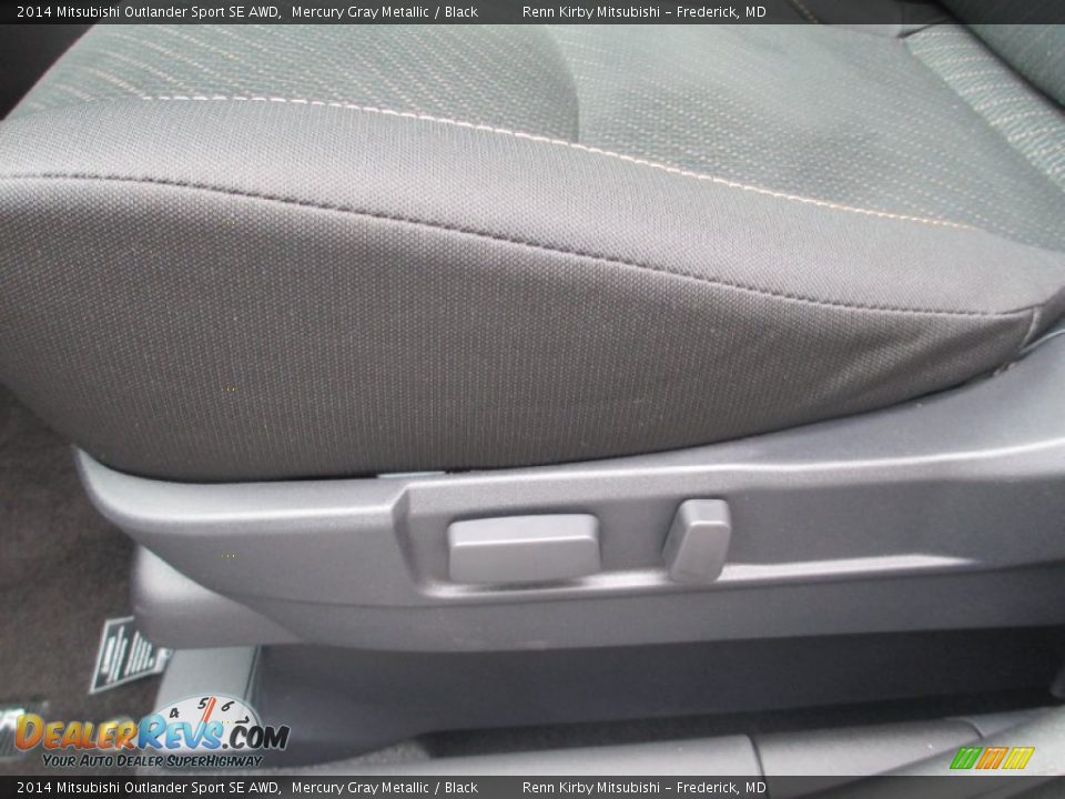 2014 Mitsubishi Outlander Sport SE AWD Mercury Gray Metallic / Black Photo #16