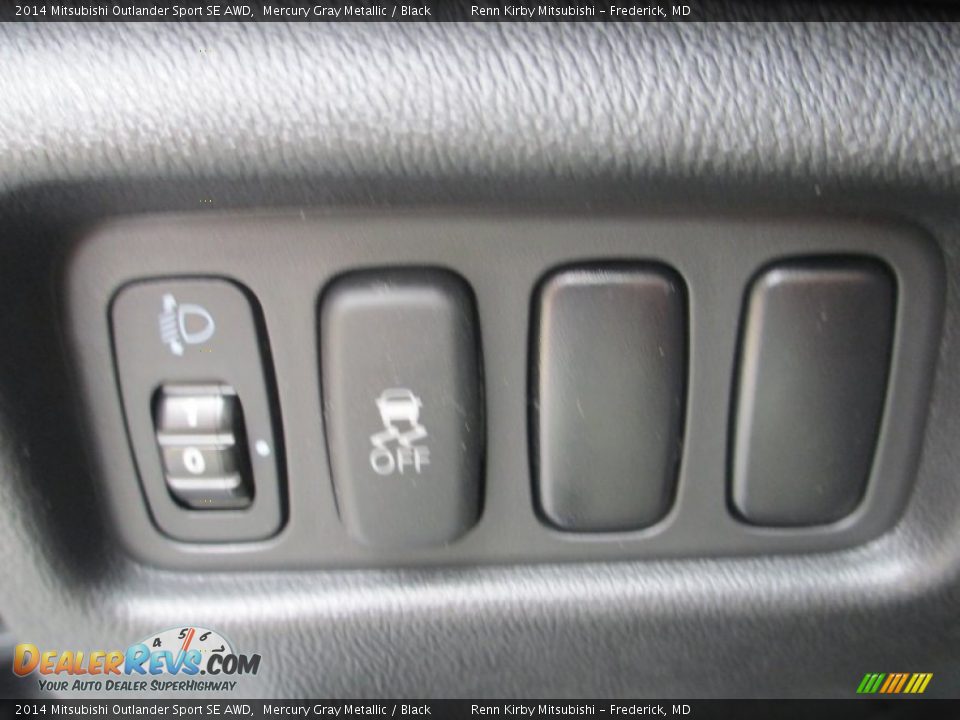 2014 Mitsubishi Outlander Sport SE AWD Mercury Gray Metallic / Black Photo #17