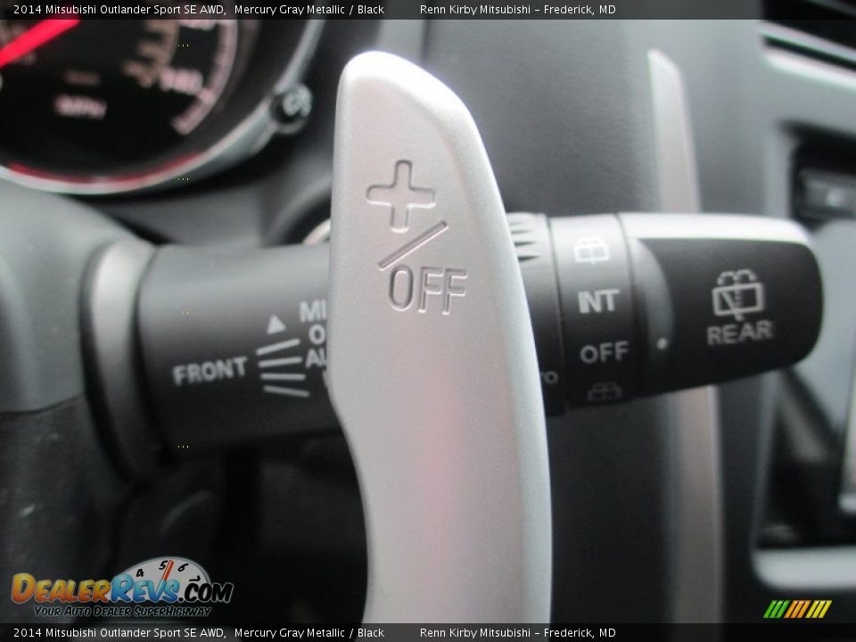 2014 Mitsubishi Outlander Sport SE AWD Mercury Gray Metallic / Black Photo #20