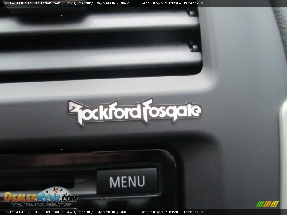 2014 Mitsubishi Outlander Sport SE AWD Mercury Gray Metallic / Black Photo #25