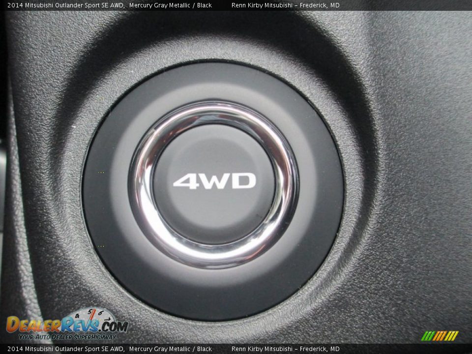 2014 Mitsubishi Outlander Sport SE AWD Mercury Gray Metallic / Black Photo #28
