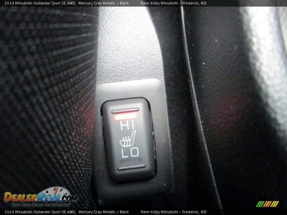 2014 Mitsubishi Outlander Sport SE AWD Mercury Gray Metallic / Black Photo #29