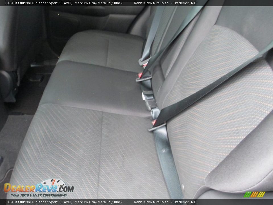 2014 Mitsubishi Outlander Sport SE AWD Mercury Gray Metallic / Black Photo #31