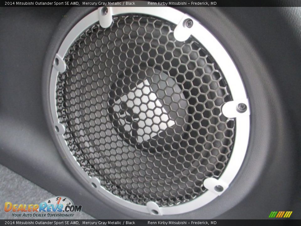 2014 Mitsubishi Outlander Sport SE AWD Mercury Gray Metallic / Black Photo #34