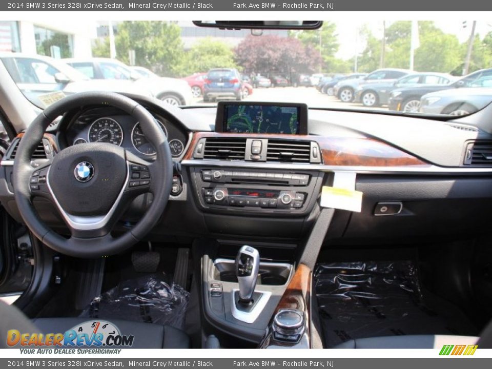 2014 BMW 3 Series 328i xDrive Sedan Mineral Grey Metallic / Black Photo #14