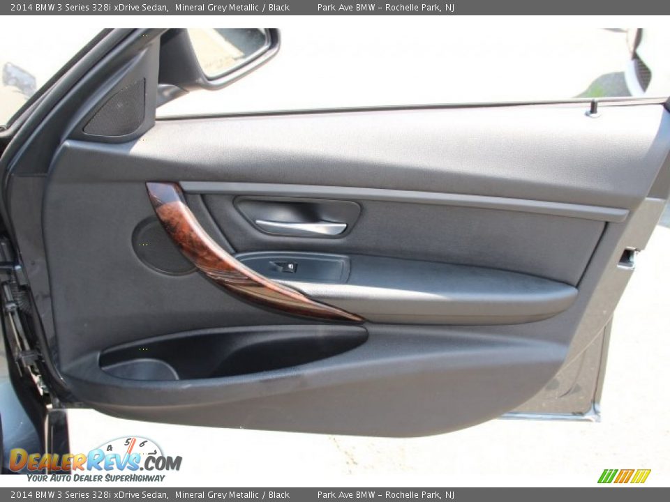 2014 BMW 3 Series 328i xDrive Sedan Mineral Grey Metallic / Black Photo #25