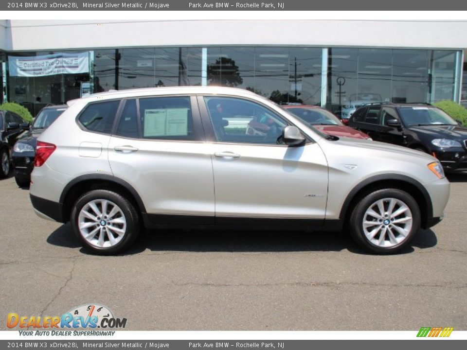 Mineral Silver Metallic 2014 BMW X3 xDrive28i Photo #2