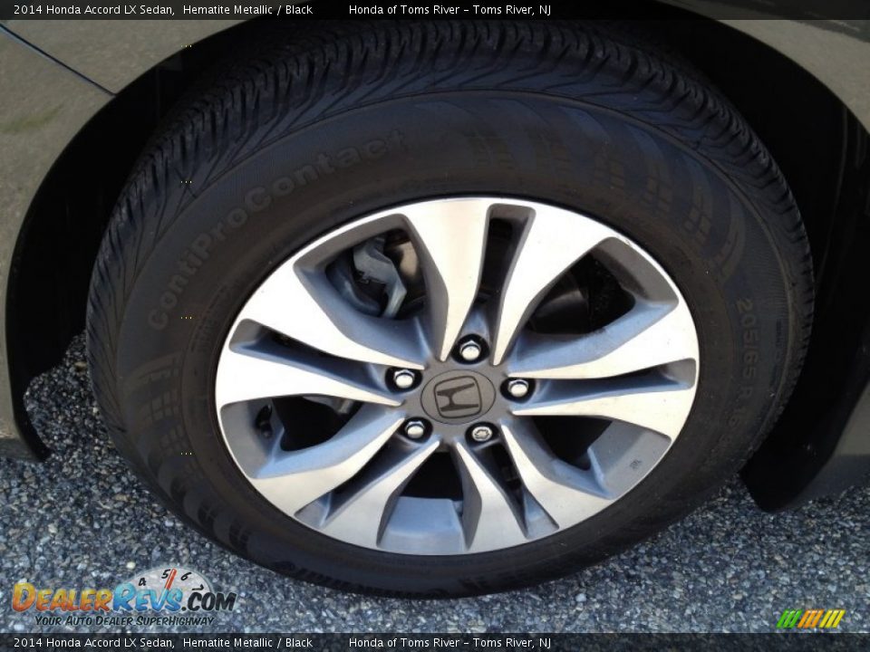 2014 Honda Accord LX Sedan Hematite Metallic / Black Photo #3