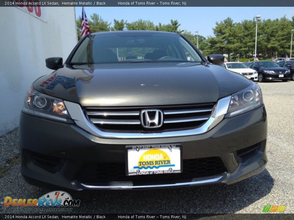 2014 Honda Accord LX Sedan Hematite Metallic / Black Photo #4