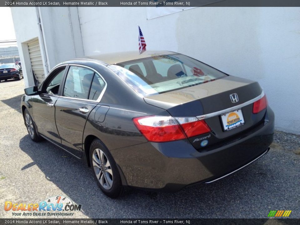2014 Honda Accord LX Sedan Hematite Metallic / Black Photo #7