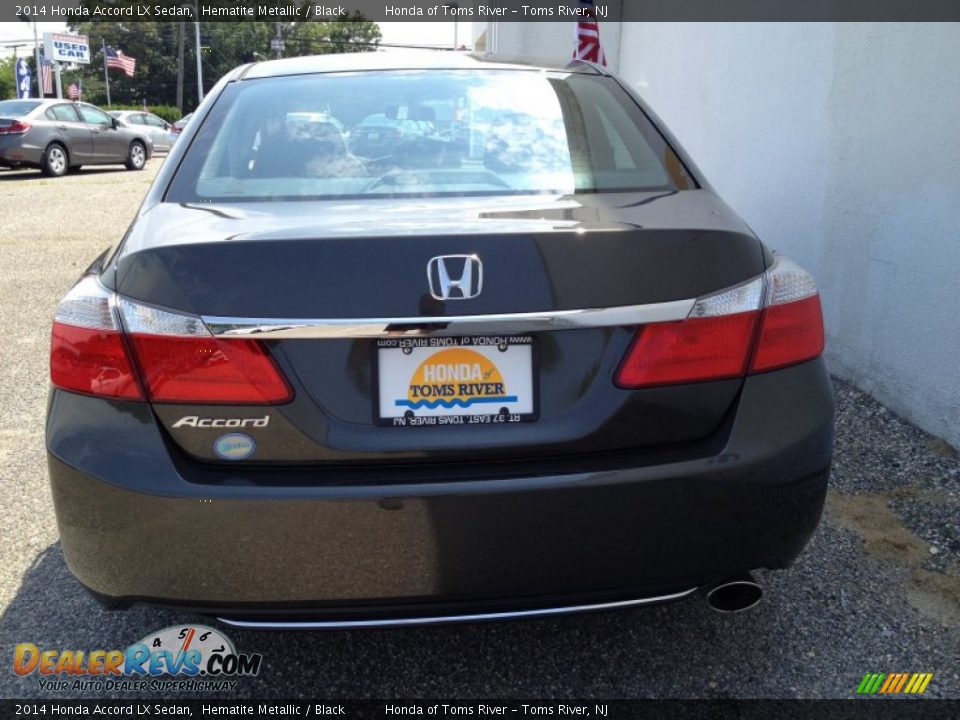 2014 Honda Accord LX Sedan Hematite Metallic / Black Photo #8