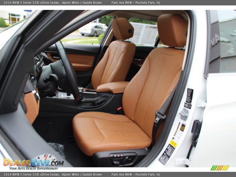 Front Seat of 2014 BMW 3 Series 328i xDrive Sedan Photo #12