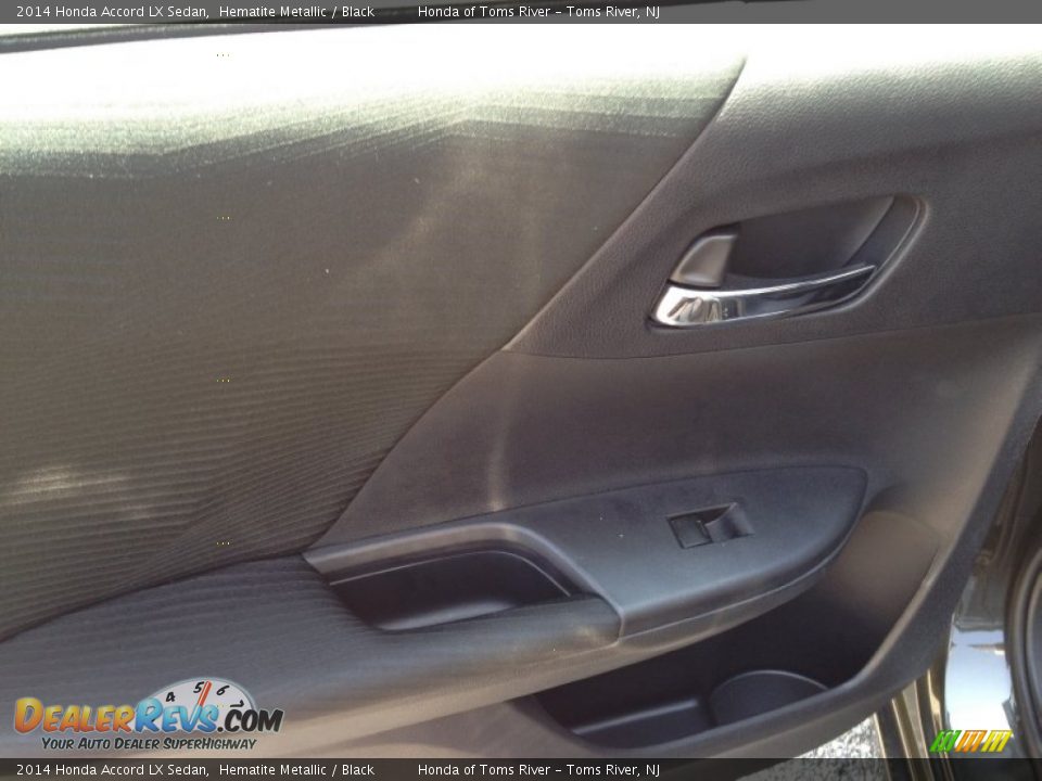 2014 Honda Accord LX Sedan Hematite Metallic / Black Photo #9