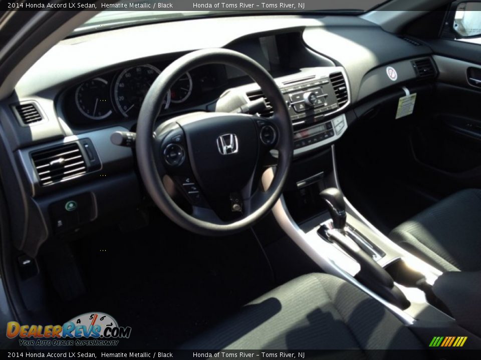 2014 Honda Accord LX Sedan Hematite Metallic / Black Photo #13