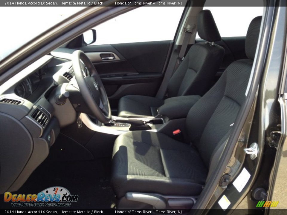 2014 Honda Accord LX Sedan Hematite Metallic / Black Photo #14