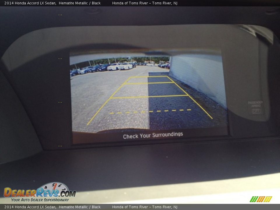 2014 Honda Accord LX Sedan Hematite Metallic / Black Photo #18
