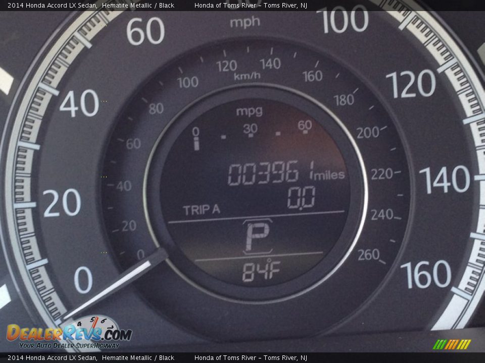 2014 Honda Accord LX Sedan Hematite Metallic / Black Photo #19