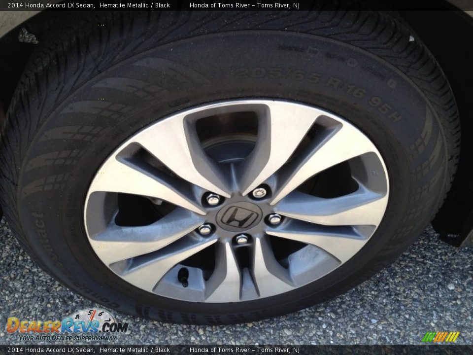 2014 Honda Accord LX Sedan Hematite Metallic / Black Photo #23