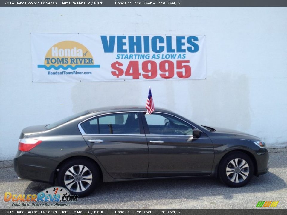 2014 Honda Accord LX Sedan Hematite Metallic / Black Photo #26