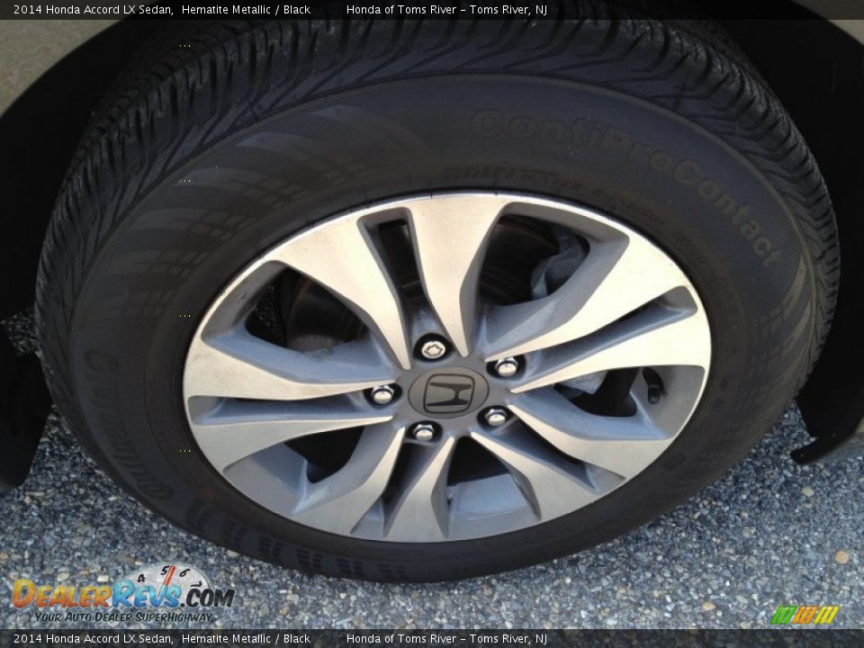 2014 Honda Accord LX Sedan Hematite Metallic / Black Photo #30