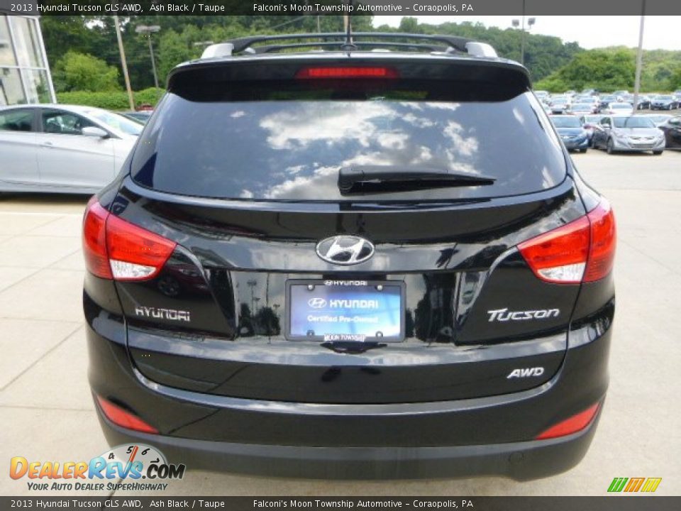 2013 Hyundai Tucson GLS AWD Ash Black / Taupe Photo #3