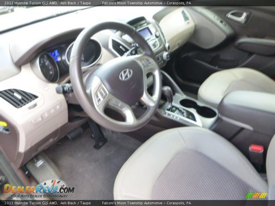 2013 Hyundai Tucson GLS AWD Ash Black / Taupe Photo #20