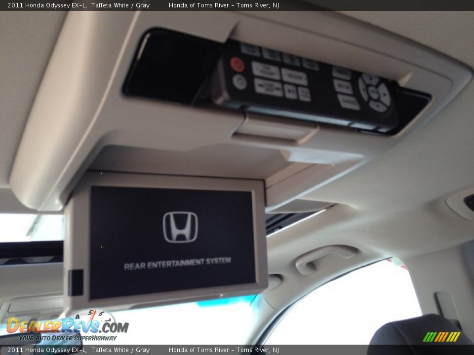 2011 Honda Odyssey EX-L Taffeta White / Gray Photo #12