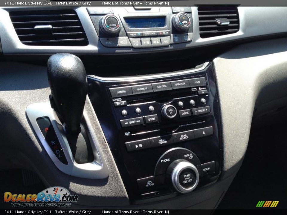 2011 Honda Odyssey EX-L Taffeta White / Gray Photo #21