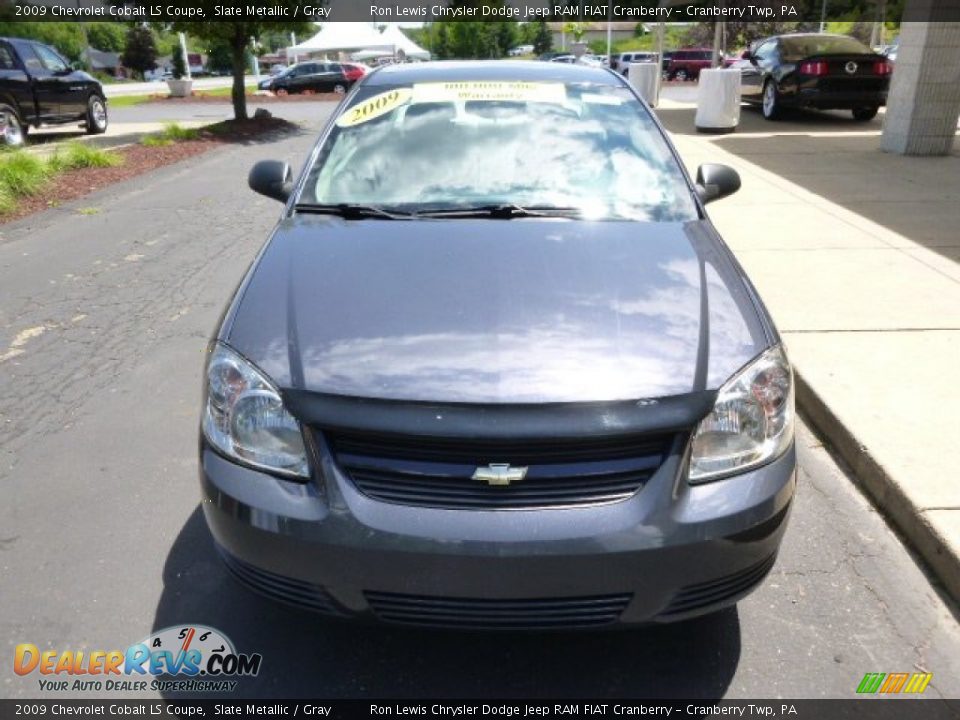 2009 Chevrolet Cobalt LS Coupe Slate Metallic / Gray Photo #3