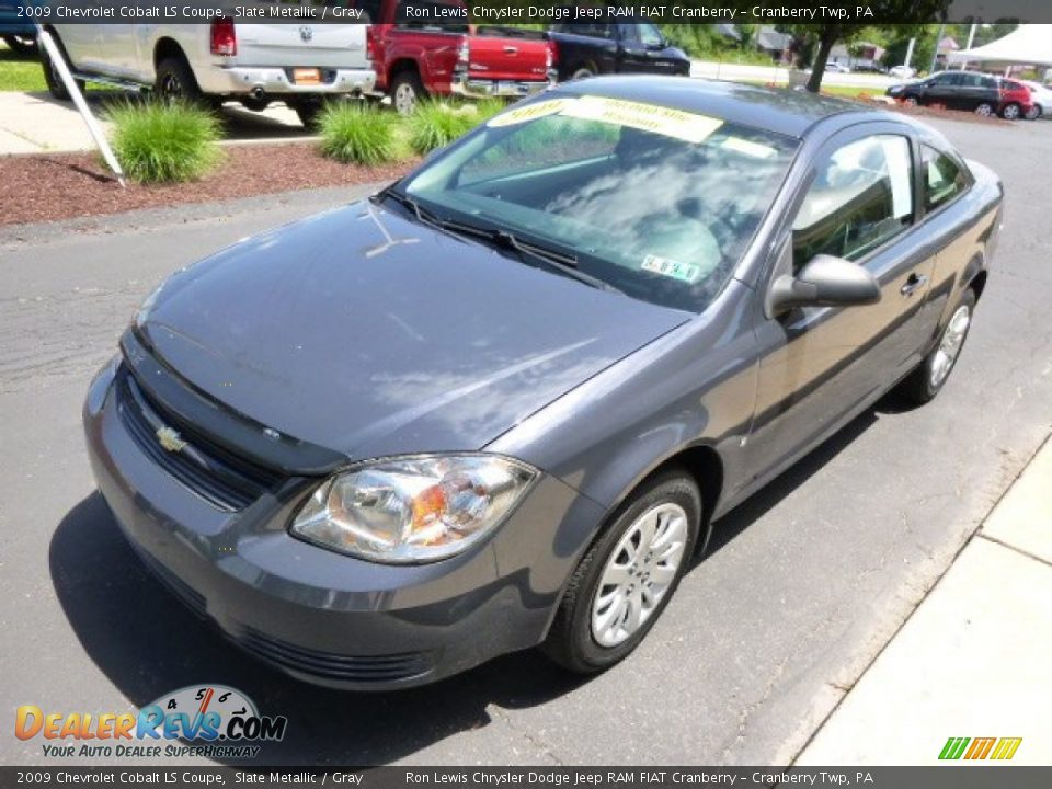 2009 Chevrolet Cobalt LS Coupe Slate Metallic / Gray Photo #4