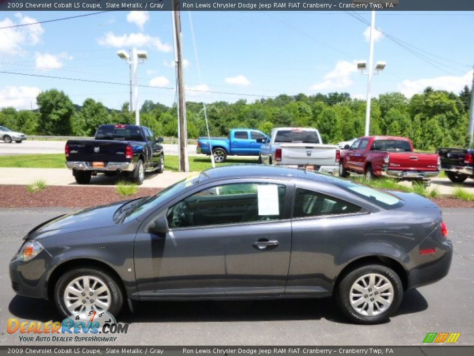 2009 Chevrolet Cobalt LS Coupe Slate Metallic / Gray Photo #5